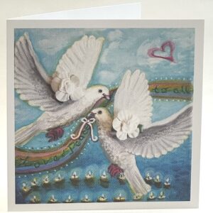 Love and Peace Card 6 x 6